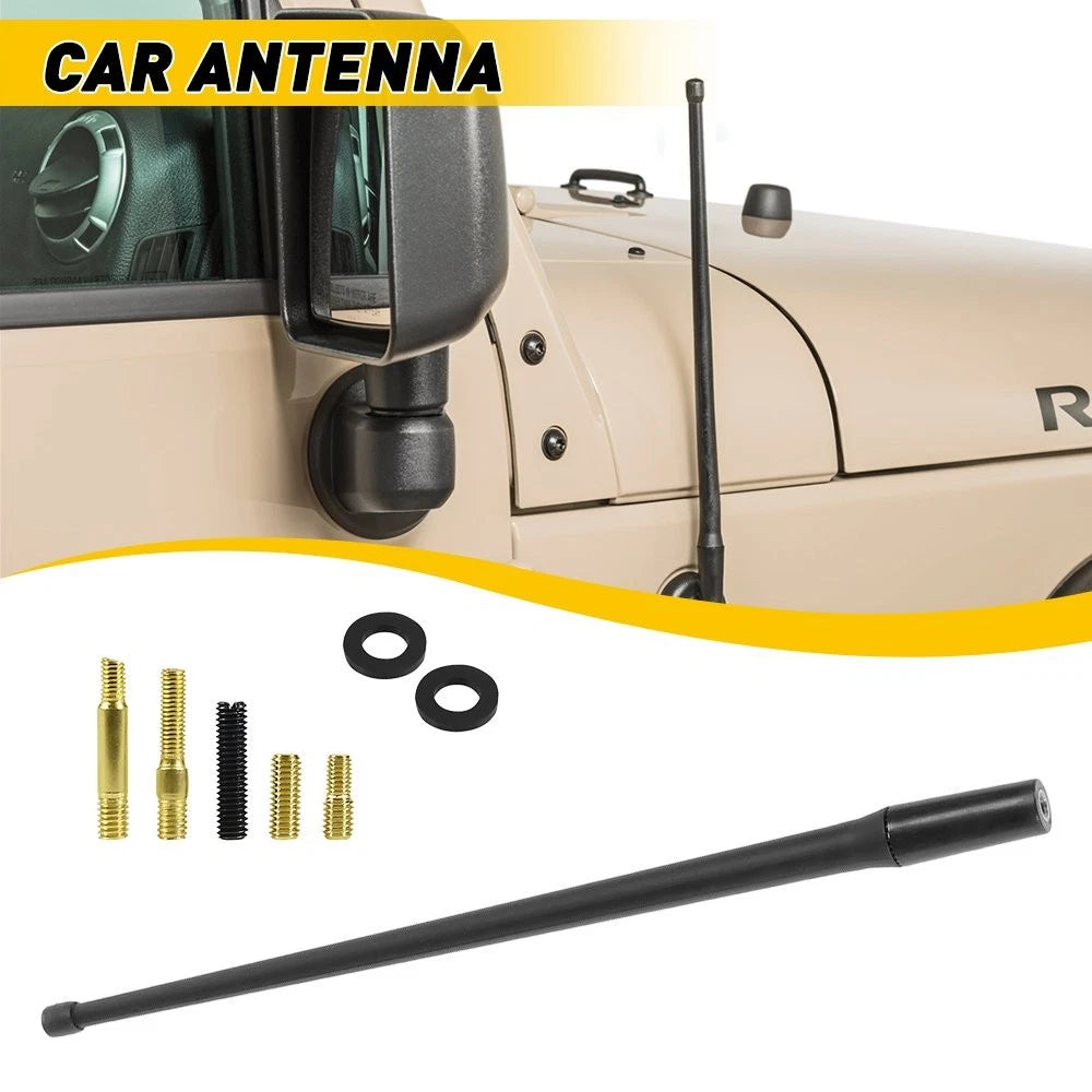 13" Mast Antenna Black Power Radio AM FM for DODGE RAM 1500 2500 3500 09-22 EOA 6B93BC-57