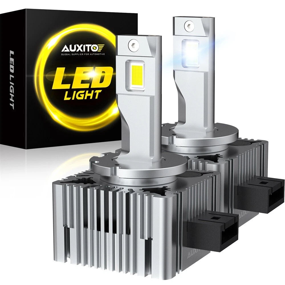 2X LED Headlight Bulbs 200W Replace D3S D3R HID Xenon Super White 40000LM CANBUS 6B93BC-57