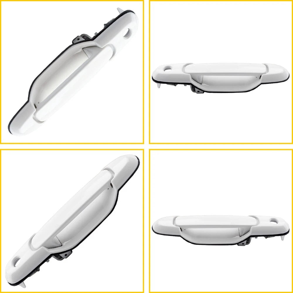Front Right Passenger Exterior Door Handle White For 1998-2003 Toyota Sienna EOA 6B93BC-57