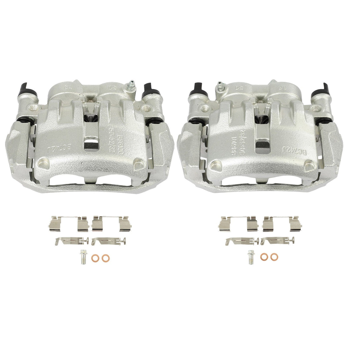 Front Brake Calipers 2Pcs For 2014-2019 Ram Promaster 1500 18B5524 18B5525 6B93BC-57