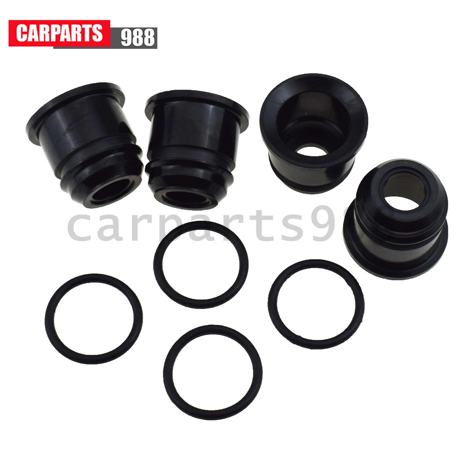 Fuel Injector Holder Spacer W/O-Rings For Toyota Tacoma 2.7L 4Cyl 90561-10018 6B93BC-57