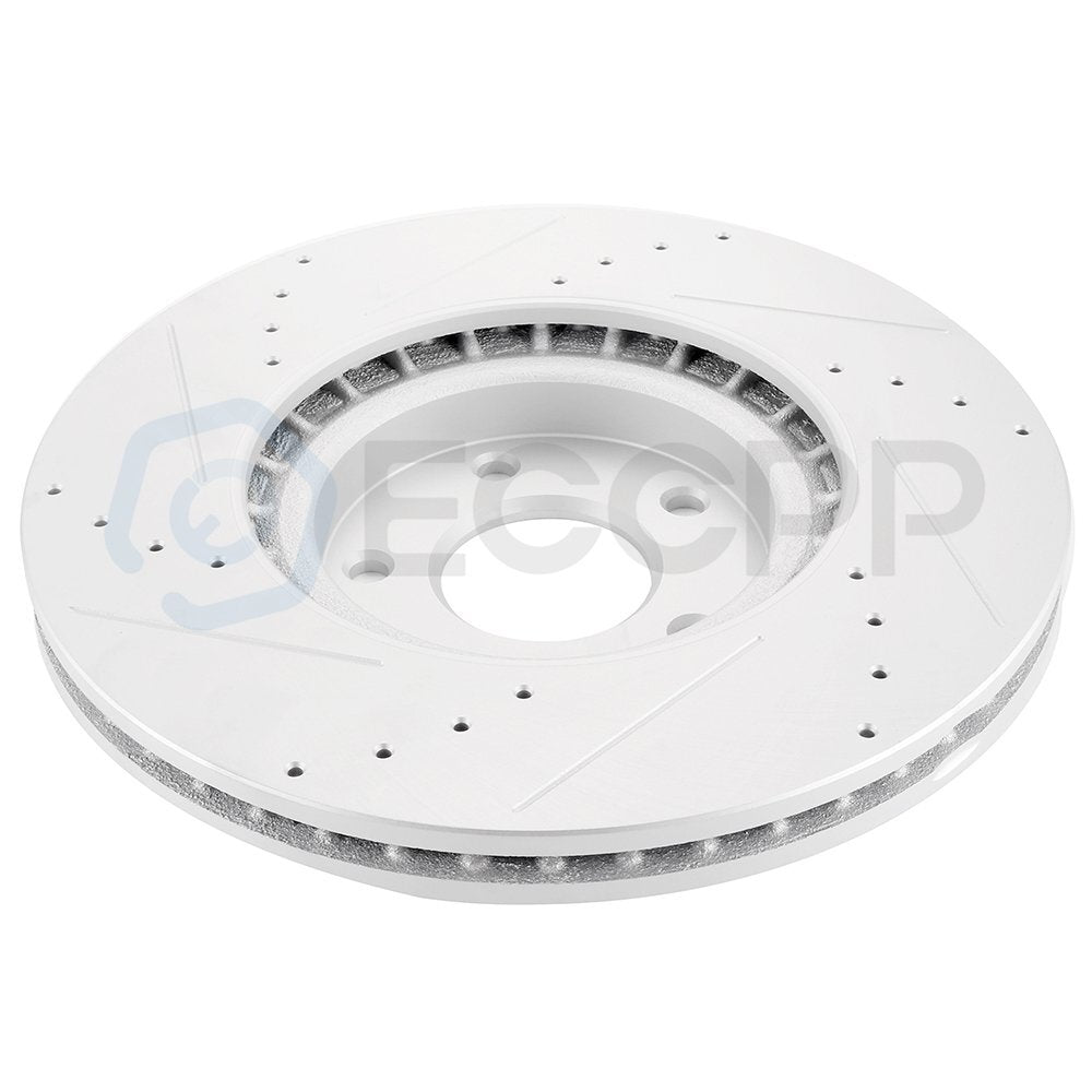 Pair Front Driver and Passenger Side Disc Brake Rotors for Nissan Maxima Murano 6B93BC-57