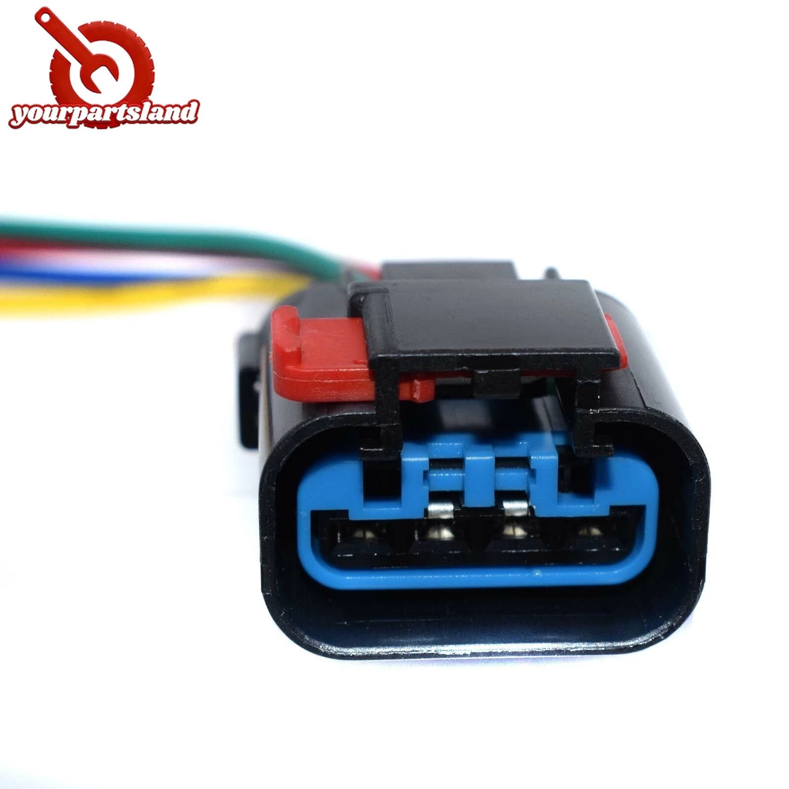 Radiator Coolant Fan Relay 4-Way Connector Wire Pigtail For Chrysler Dodge Jeep 6B93BC-57
