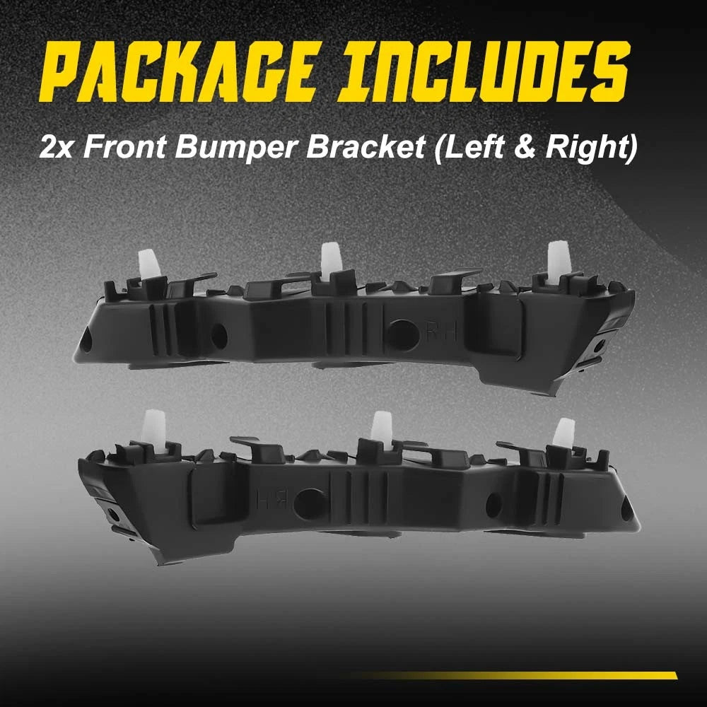 2PCS For Kia Rio 2018 2019 2020 Front Bumper Support Mounting Brackets LH RH EOA 6B93BC-57