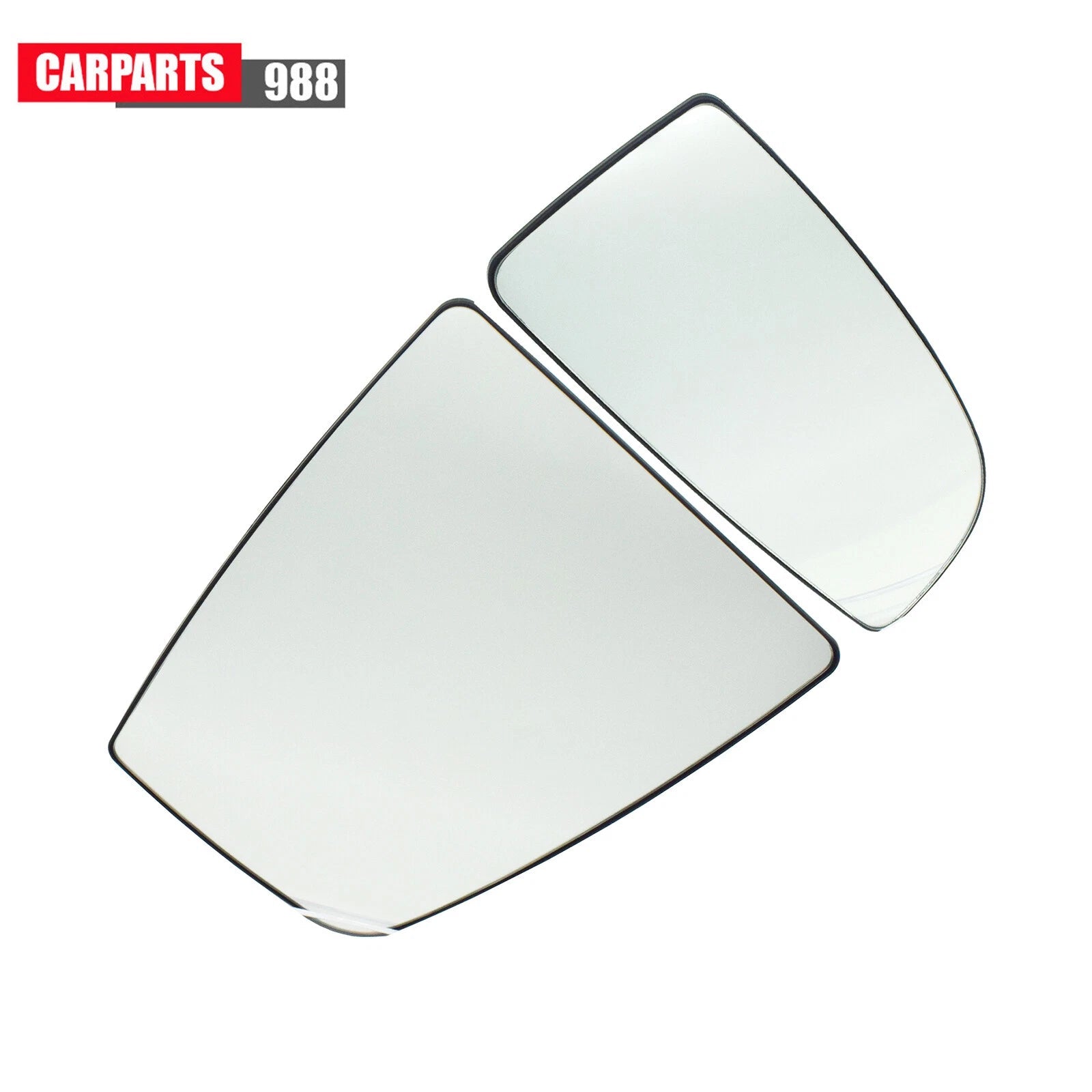 Mirror Glass Upper + Lower Left LH Side for Ford Transit Van 150 250 350 HD 6B93BC-57