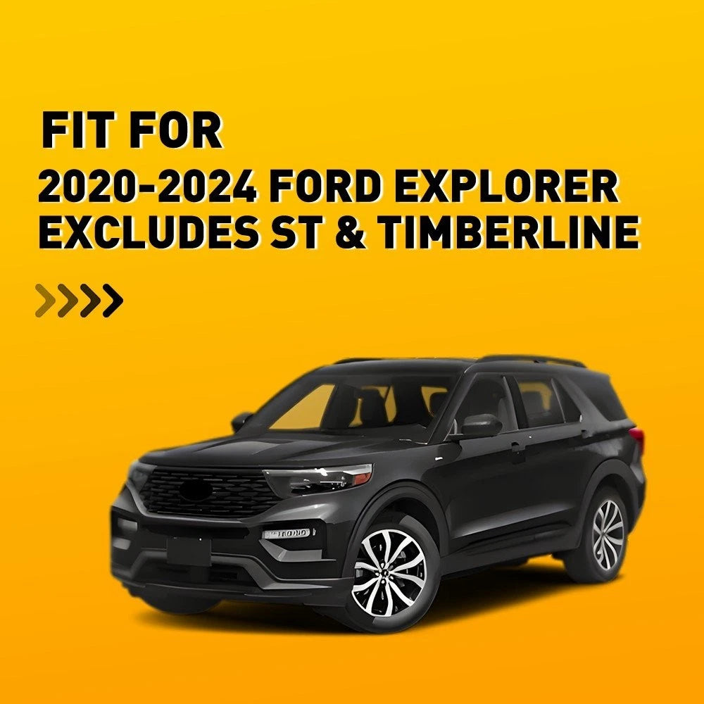 Fit 2020-2024 Ford Explorer Excludes ST Front License Plate Bracket Tag Holder A 6B93BC-57