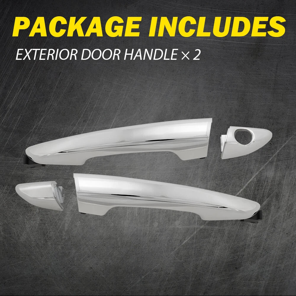 2pcs Front Left Right Side Outside Outer Door Handle For Hyundai Sonata 2015-19 6B93BC-57