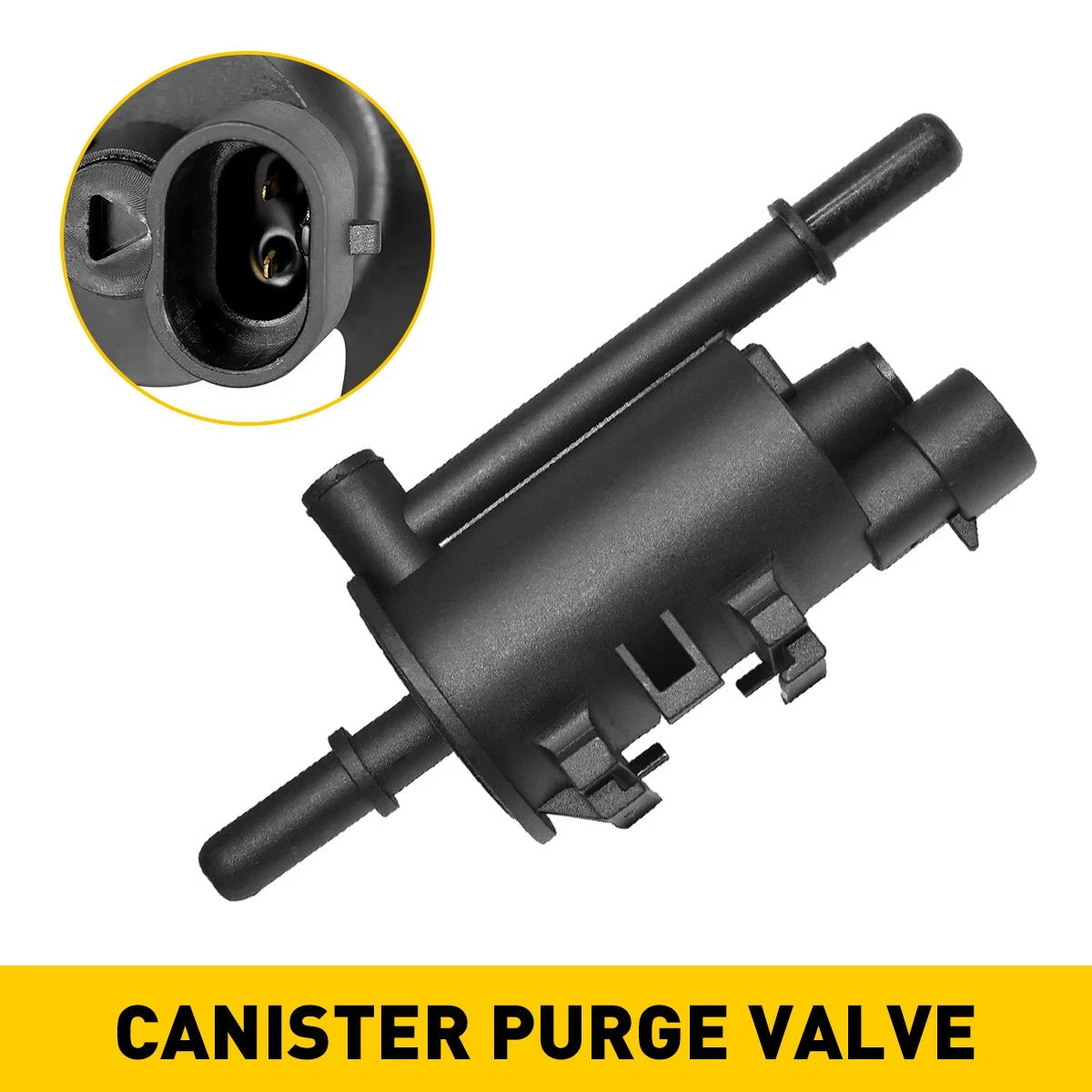 Vapor Canister Purge Solenoid Valve w Bracket For GMC 1997278 214-641 6B93BC-57