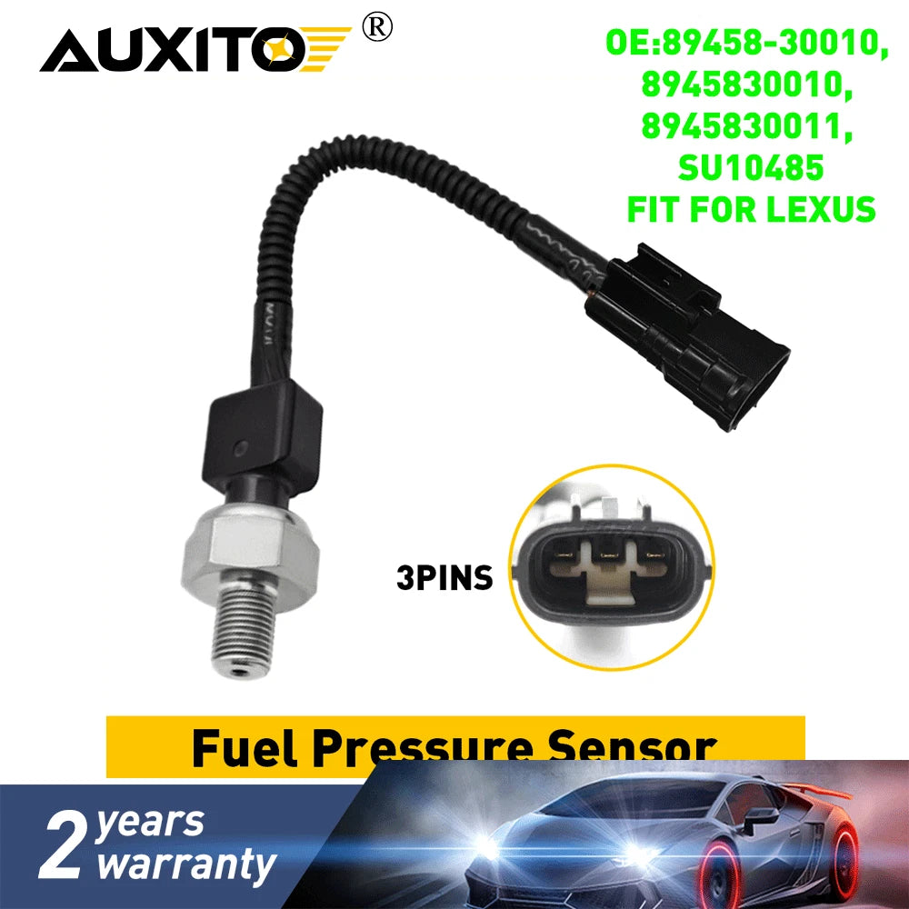 Fuel Pressure Sensor 89458-30010 For Lexus IS250 IS350 GS300 GS350 GS430 GS450h 6B93BC-57