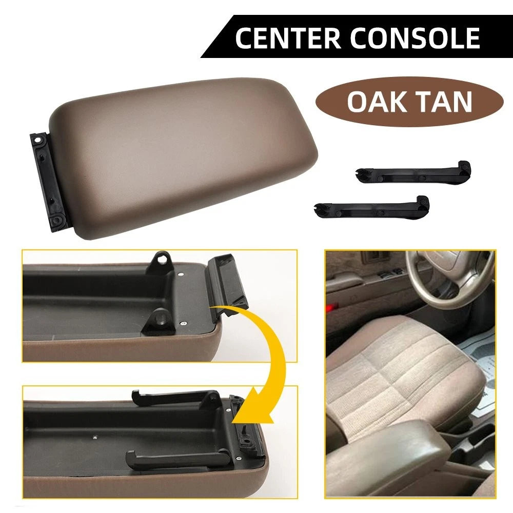 Replacement Leather Armrest Center Box Console Lid FOR 96-1998 Toyota 4Runner EA 6B93BC-57