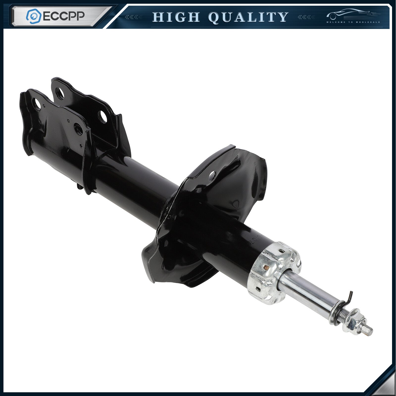 Front Rear Struts Shocks For Mitsubishi Lancer 2002-2005 Left Right ECCPP ECCPP