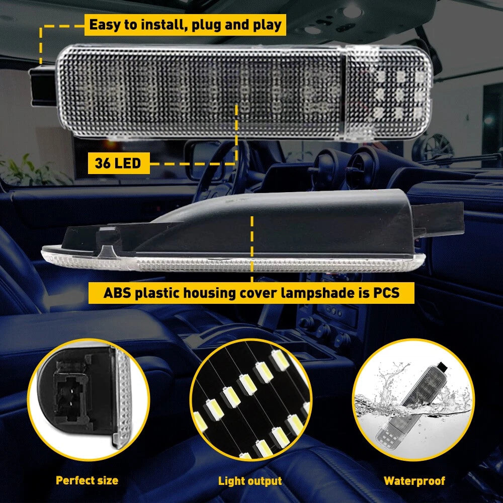 LED Door Courtesy Light For Chevy Silverado Suburban Tahoe GMC Sierra Yukon EOA 6B93BC-57