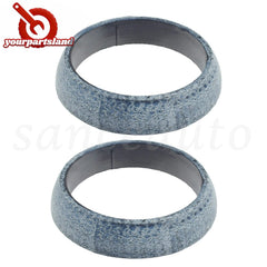 2Pcs For Subaru Forester WRX STi Legacy Downpipe to Catback Donut Exhaust Gasket 6B93BC-57