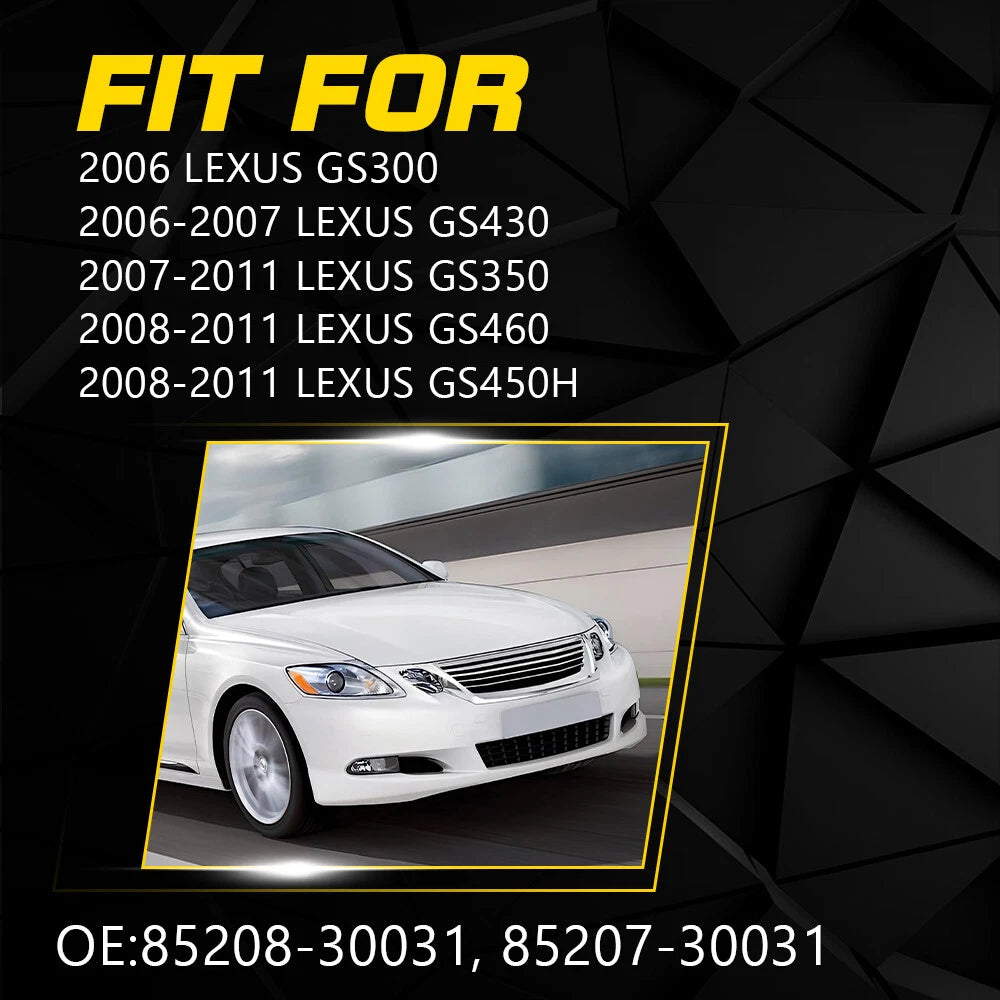 For Lexus GS300 GS430 2006-2011 Left&Right Headlight Washer Cover 85208-30031 EA 6B93BC-57