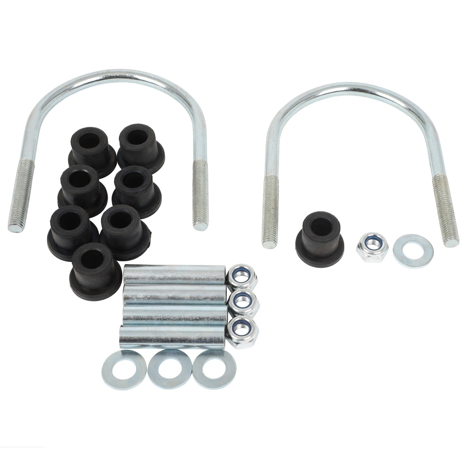 ECCPP Heavy Duty Rear 4-Leaf Springs U-bolt Kit For Club Car DS 1982+ Golf Carts 6B93BC-57