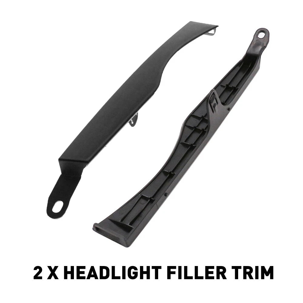 FOR TACOMA TOYOTA 2005-2011 FRONT BUMPER GRILLE HEADLIGHT FILLER TRIM PANELS SET 6B93BC-57