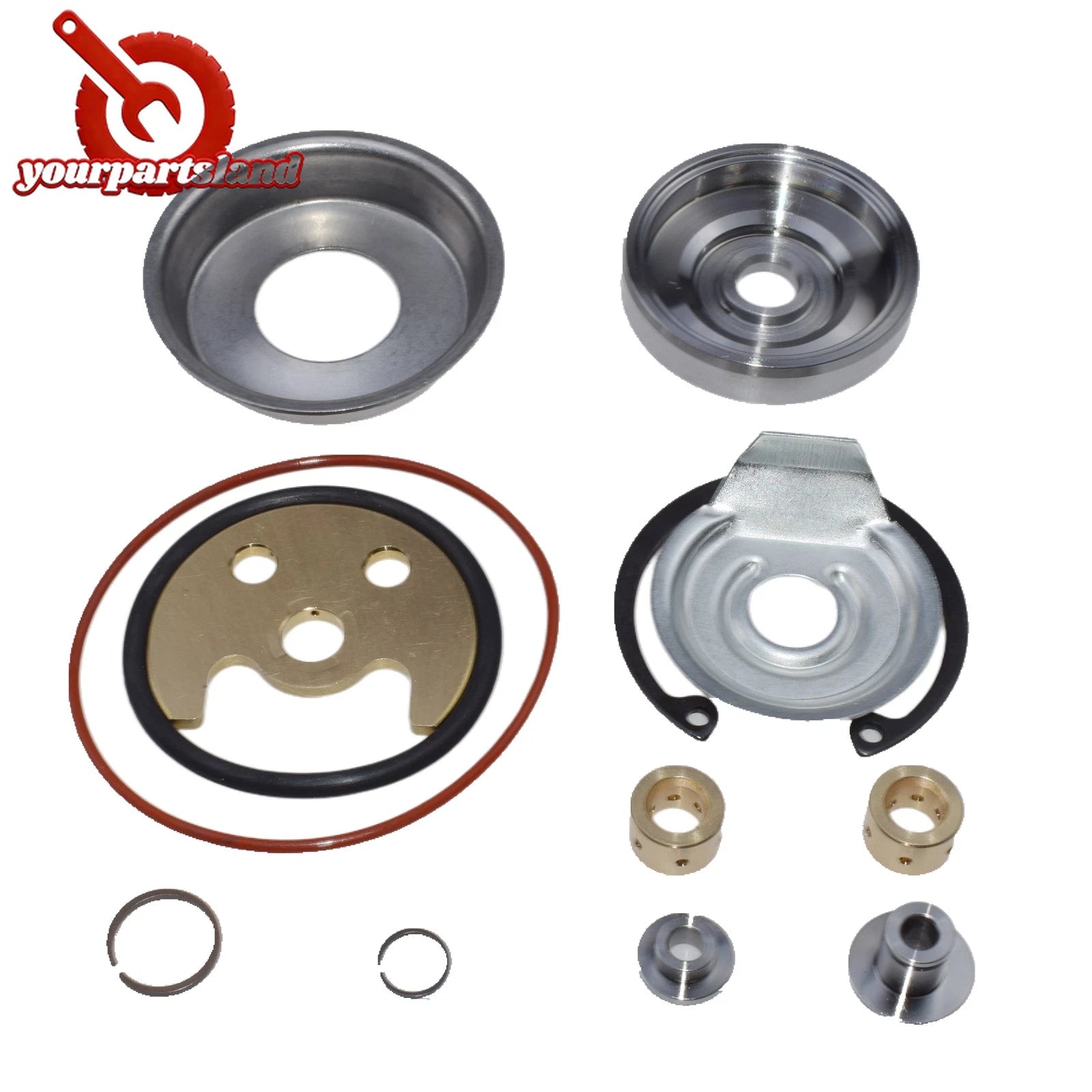 Upgrade For BMW 335I 135I 535I N54 Volvo Mits TD03 TDO3 TDO2 Turbo Rebuild Kit 6B93BC-57