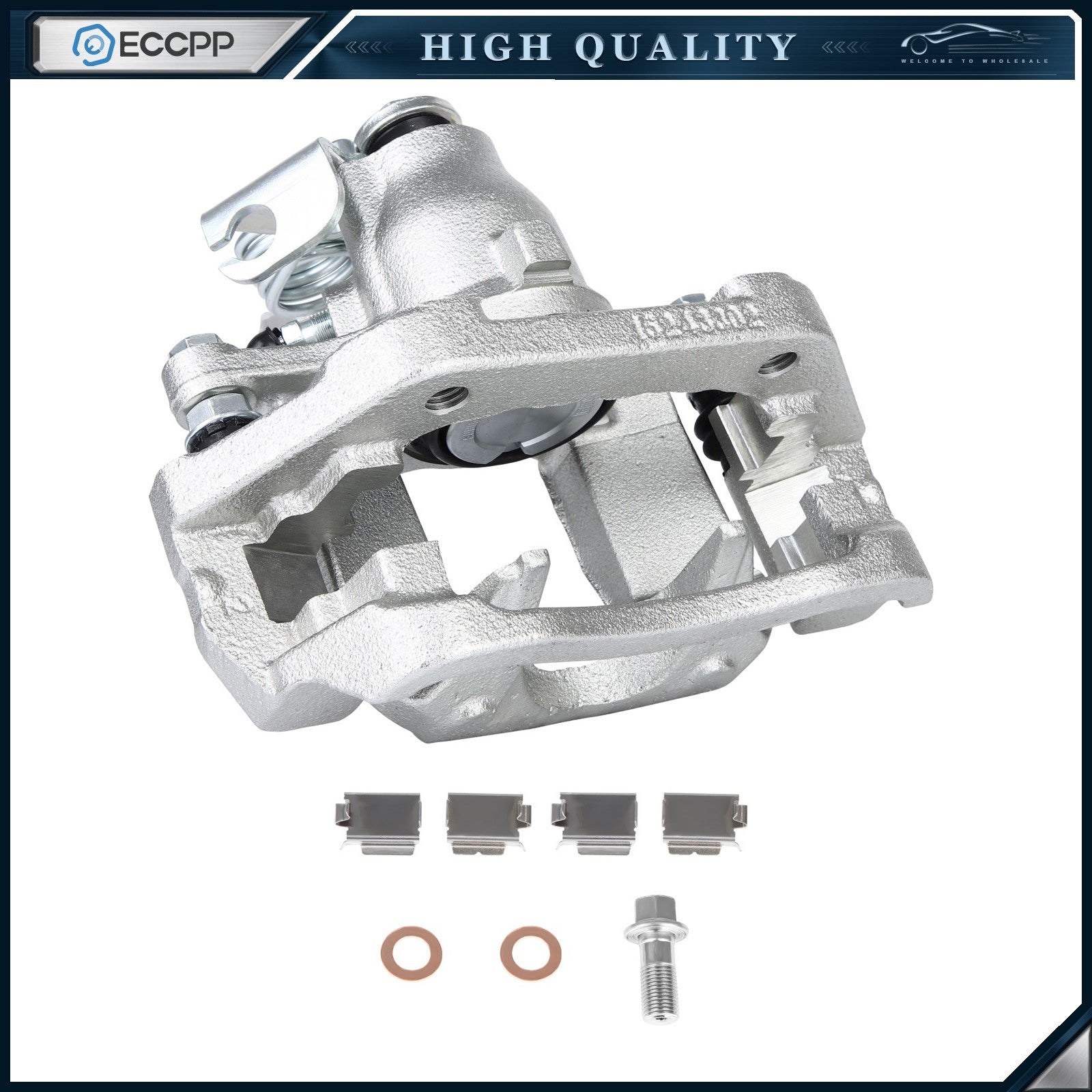 Rear Right Brake Caliper 1Pc  Set For 2009 Ford Flex 2009-2011 Lincoln MKS 6B93BC-57