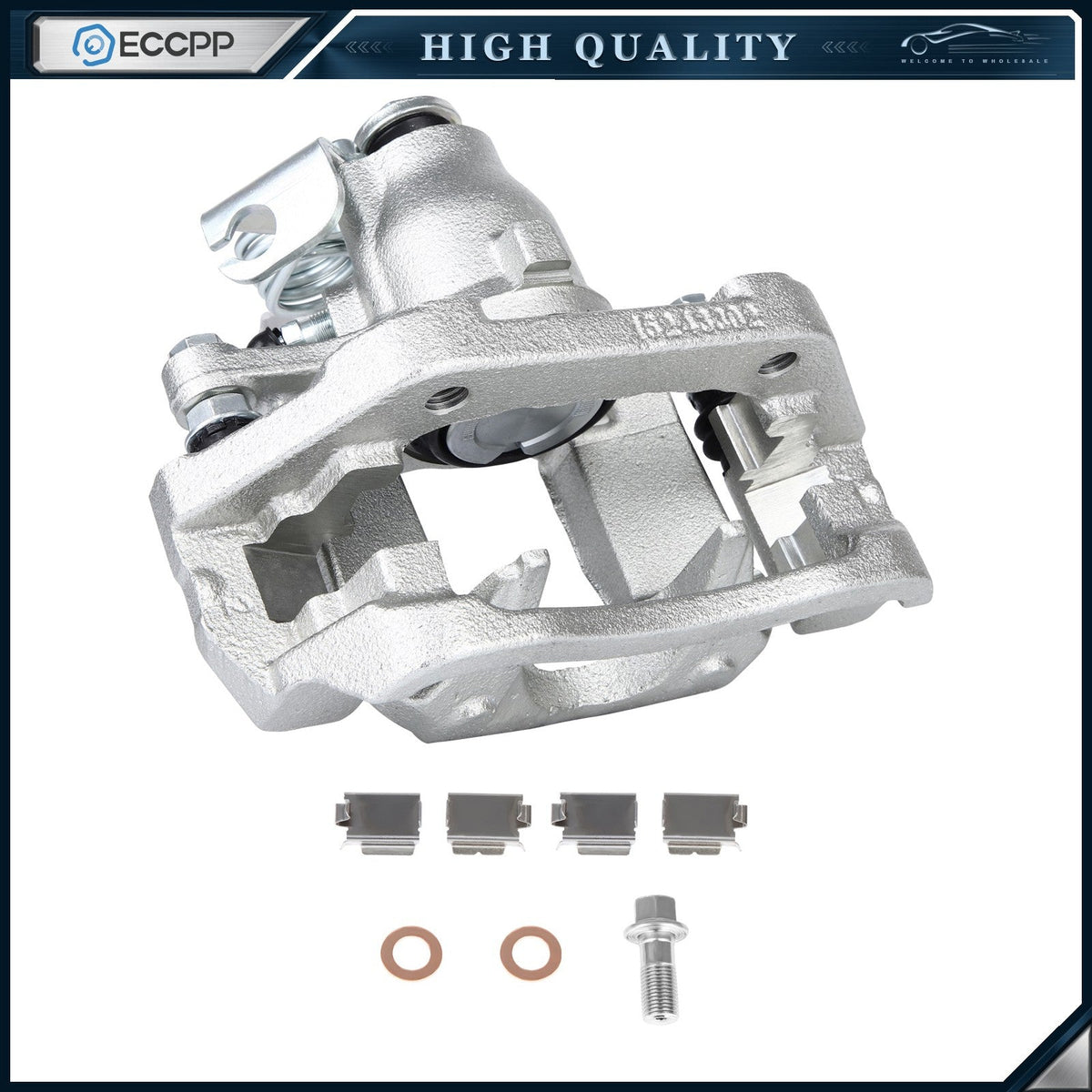 Rear Right Brake Caliper 1Pc  Set For 2009 Ford Flex 2009-2011 Lincoln MKS 6B93BC-57