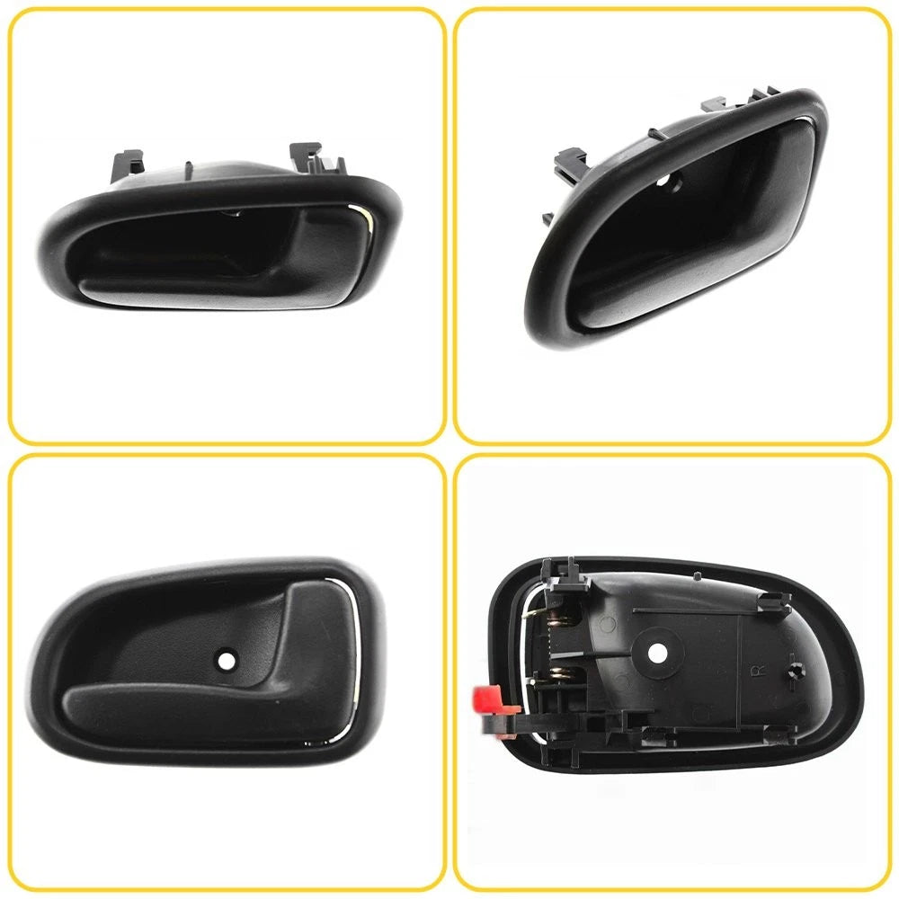 Interior Door Handle For 93-97 Toyota Corolla Set of 4 Front and Rear EOA 6B93BC-57