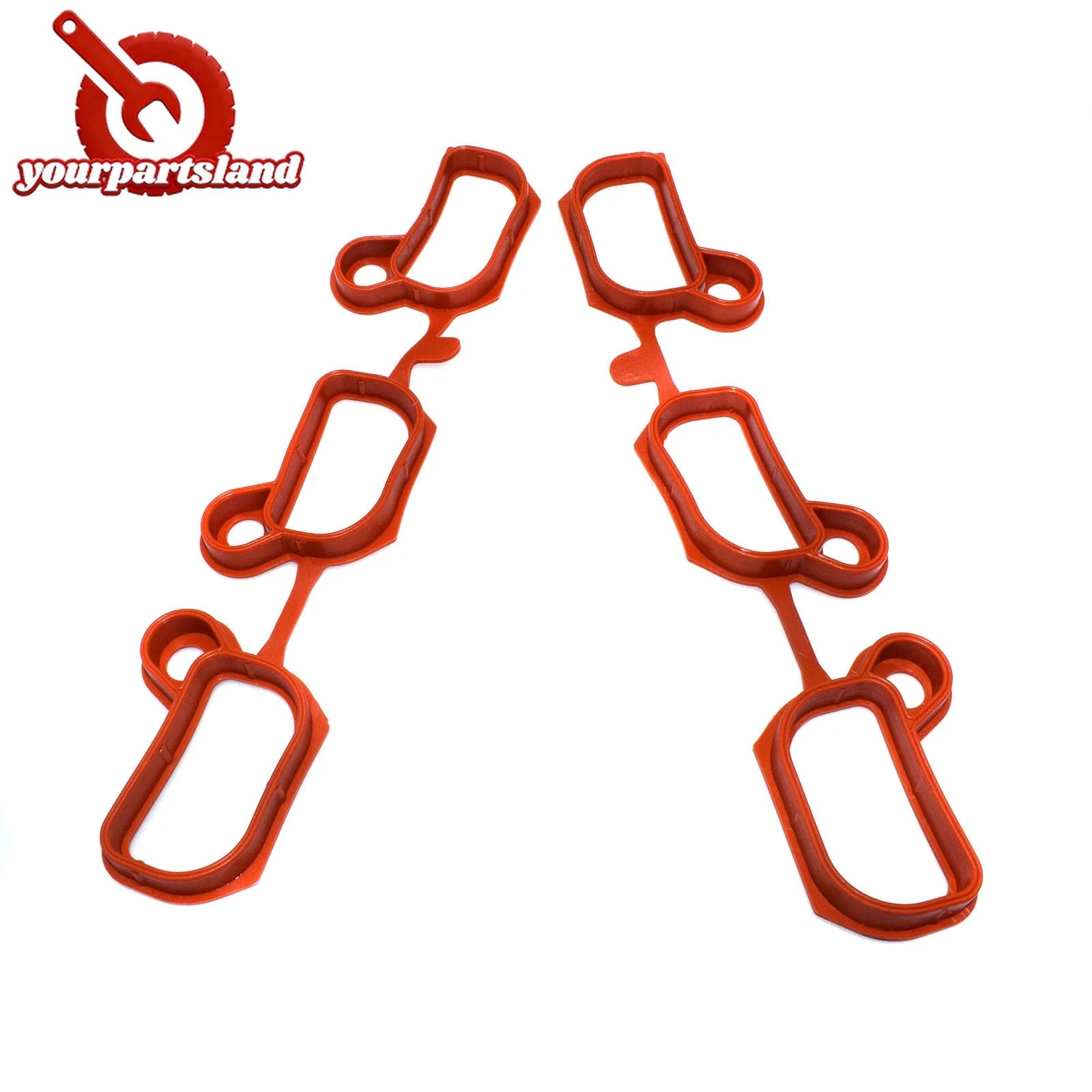 2PCS Engine Intake Manifold Gaskets For BMW 3 5 Series E46 E60 E53 11611436631 6B93BC-57