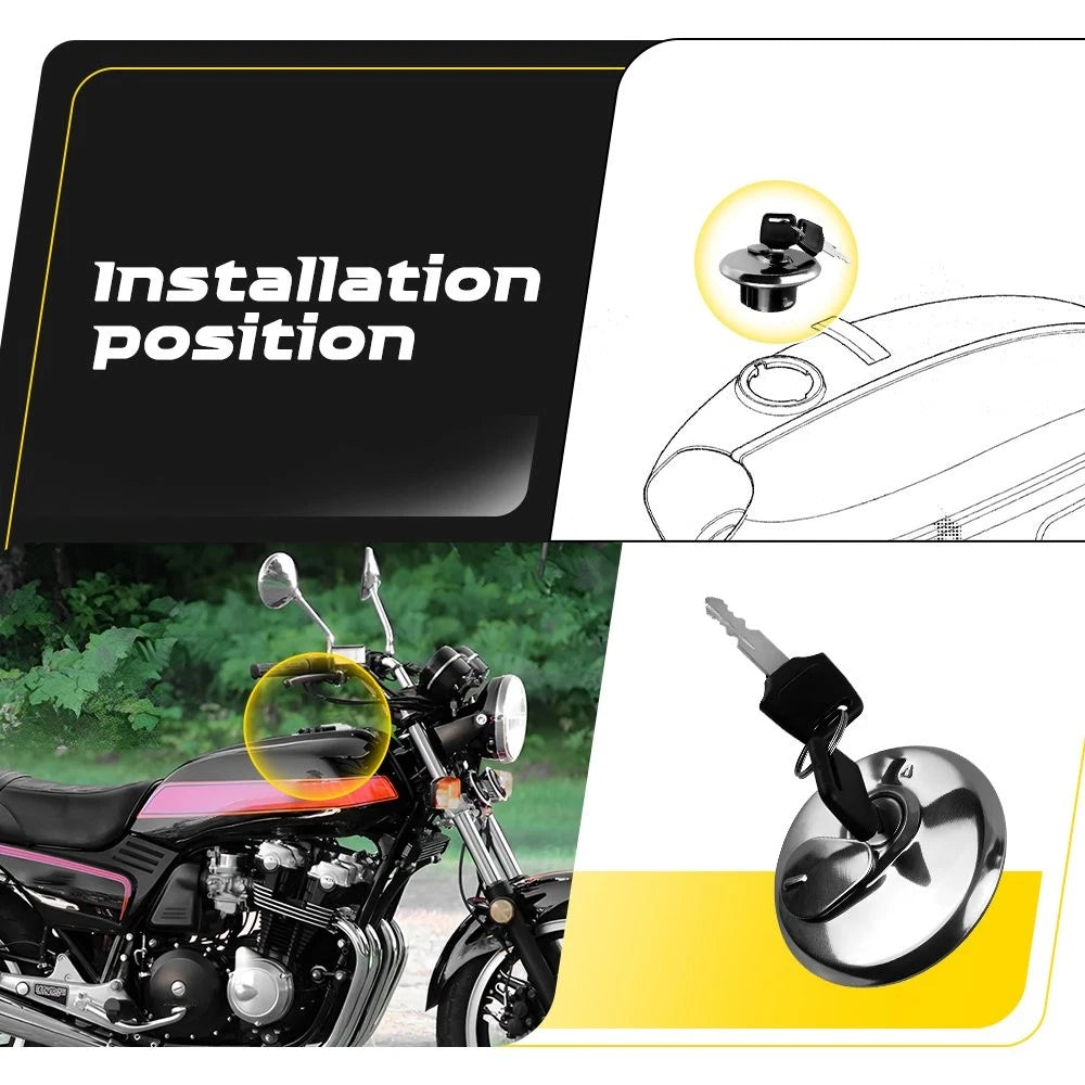 Fuel Gas Tank Cap for 2005 - 2009 Suzuki Boulevard S50 VS800 1999-2007 GZ250 EOA 6B93BC-57