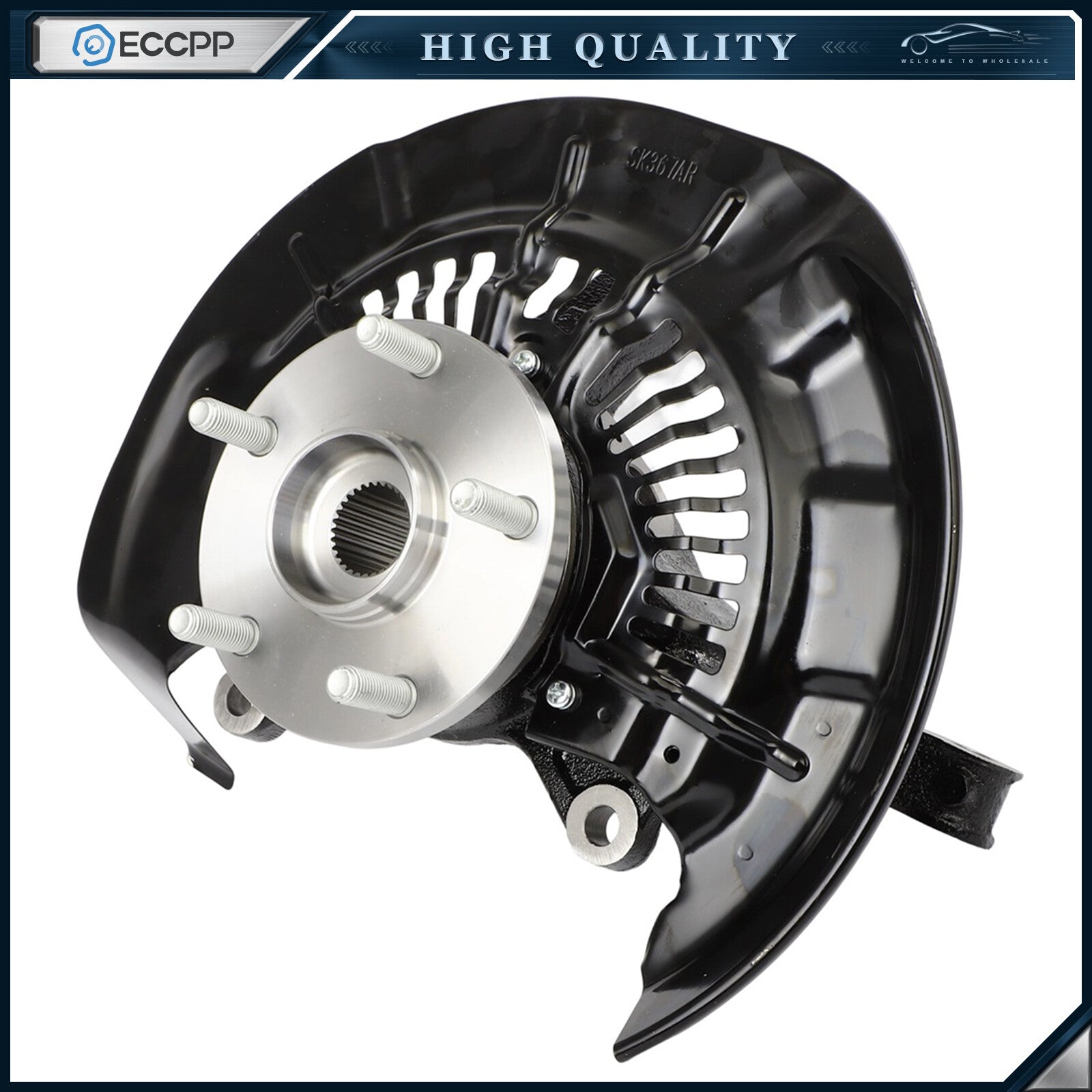 1Pc Front Right Wheel Hub Bearing Knuckle For Toyota Highlander FWD 2008-2017 KOEEP