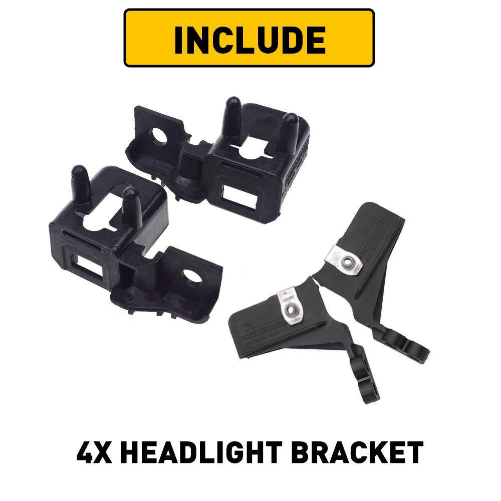 4X For 13-2017 Ford Fusion Lincoln MKZ Left RH Headlight Lamp Mount Bracket USEA 6B93BC-57