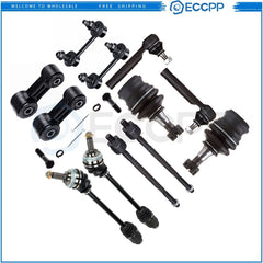 Front Tie Rod End Sway Bar with CV Axle Shaft For 2000-04 Subaru Legacy Outback 6B93BC-57