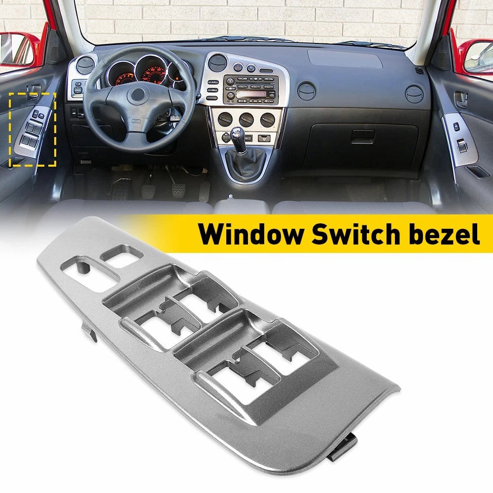 Driver Side Window Switch Trim Bezel Plate For Toyota Corolla Matrix 03-2008 EOA 6B93BC-57