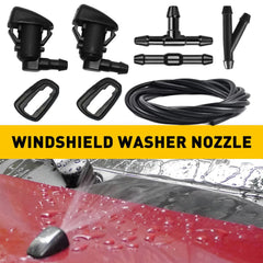 Front Windshield Washer Nozzle Hose Kit for Jeep Grand Cherokee 2005-2018 EOA 6B93BC-57