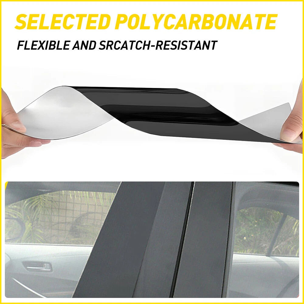 Fits 2004-2015 Nissan Titan Crew Cab Pillar Post Door Trim Car Accessories EOA 6B93BC-57