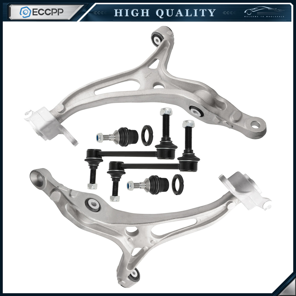 Front Control Arm Ball Joint Sway Bar End Link For 2007-2009 Mercedes-Benz GL32