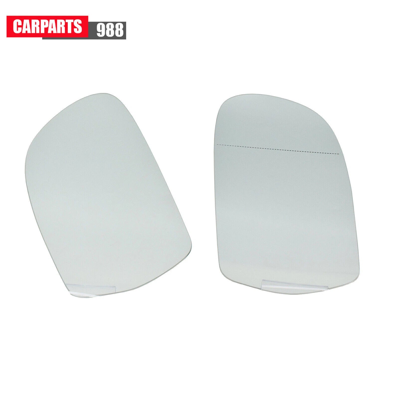 Pair Left Right Rear view Mirror Glass Heated for Audi A4 A3 A5/Quattro S4 S5 6B93BC-57