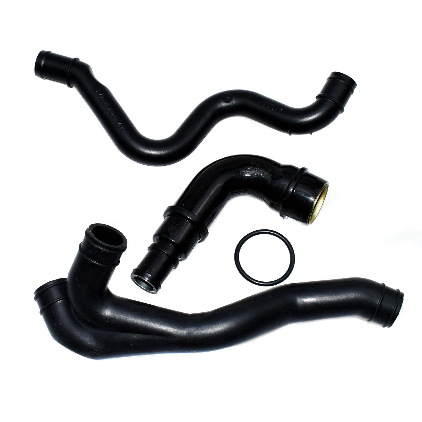 3PCS Crankcase Breather Vent Hose Kit For VW Jetta Golf Passat Audi 1.8 Turbo 6B93BC-57