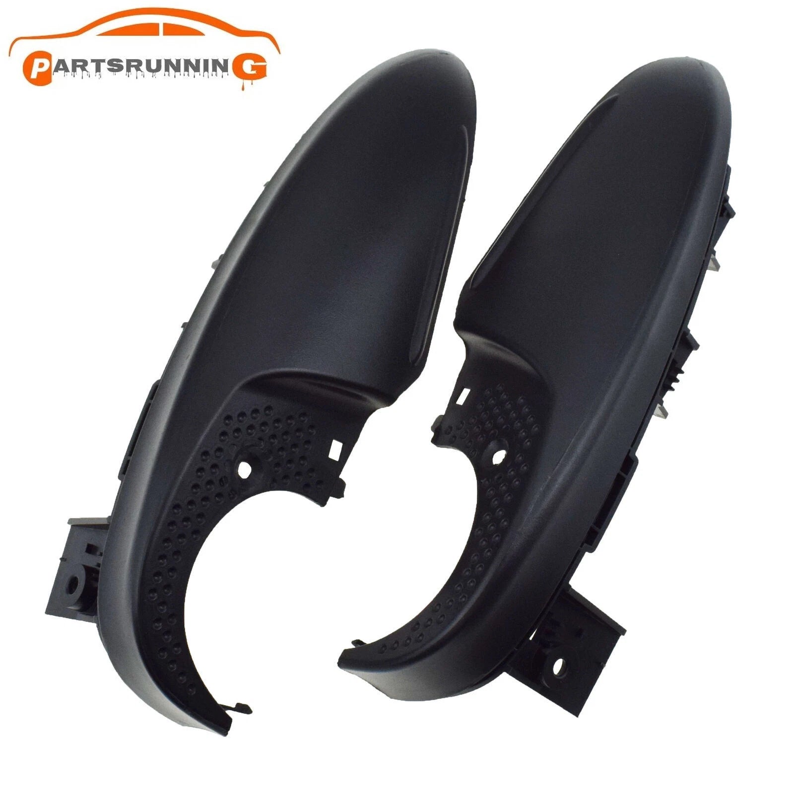 Front L & R Rearview Side Mirror Lower Cover For Mazda 3 Axela 2014 2015 2016 6B93BC-57