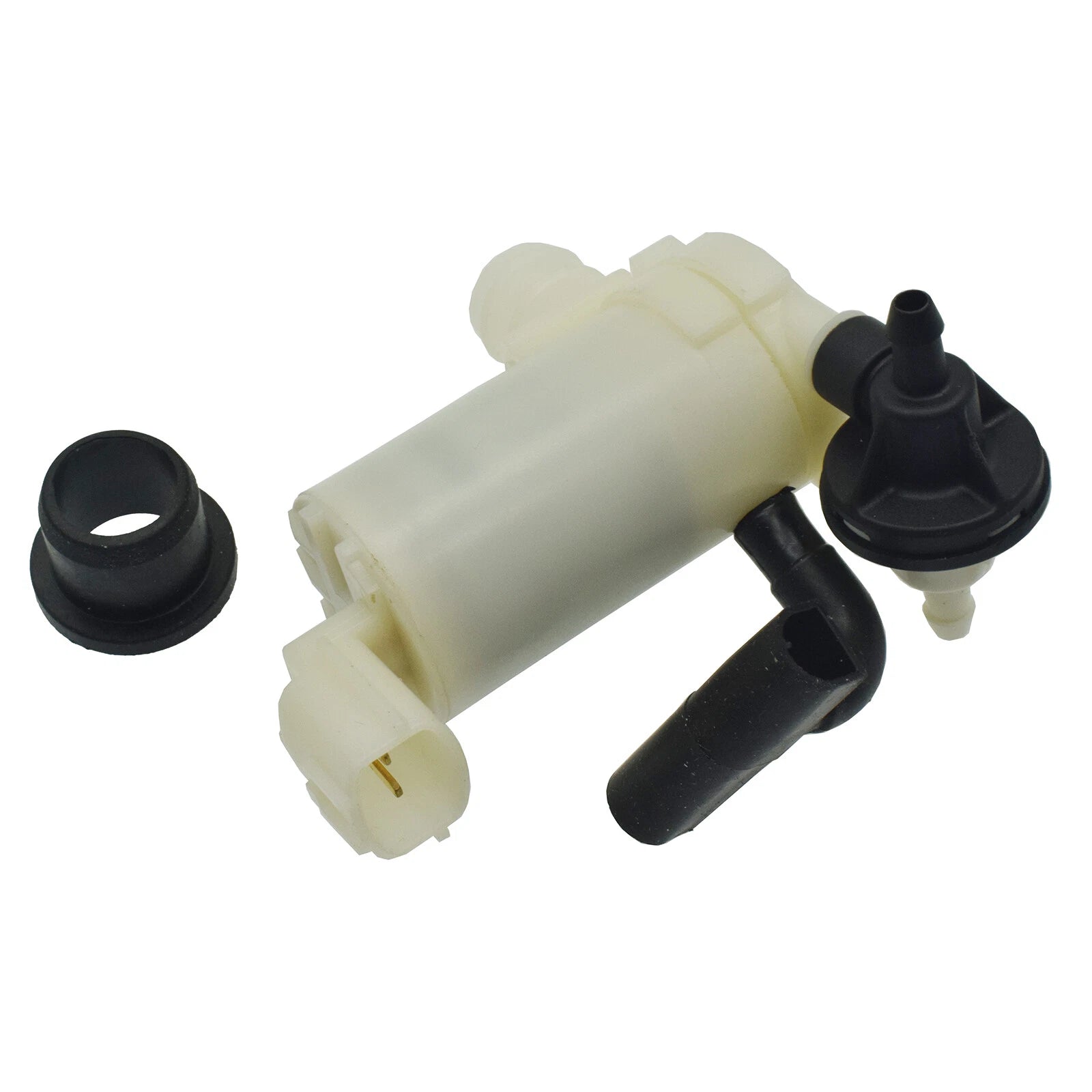 Front Rear Windshield Washer Pump W/ Pipe For 2007-15 Mazda 2 Hatchback 2224663A 6B93BC-57