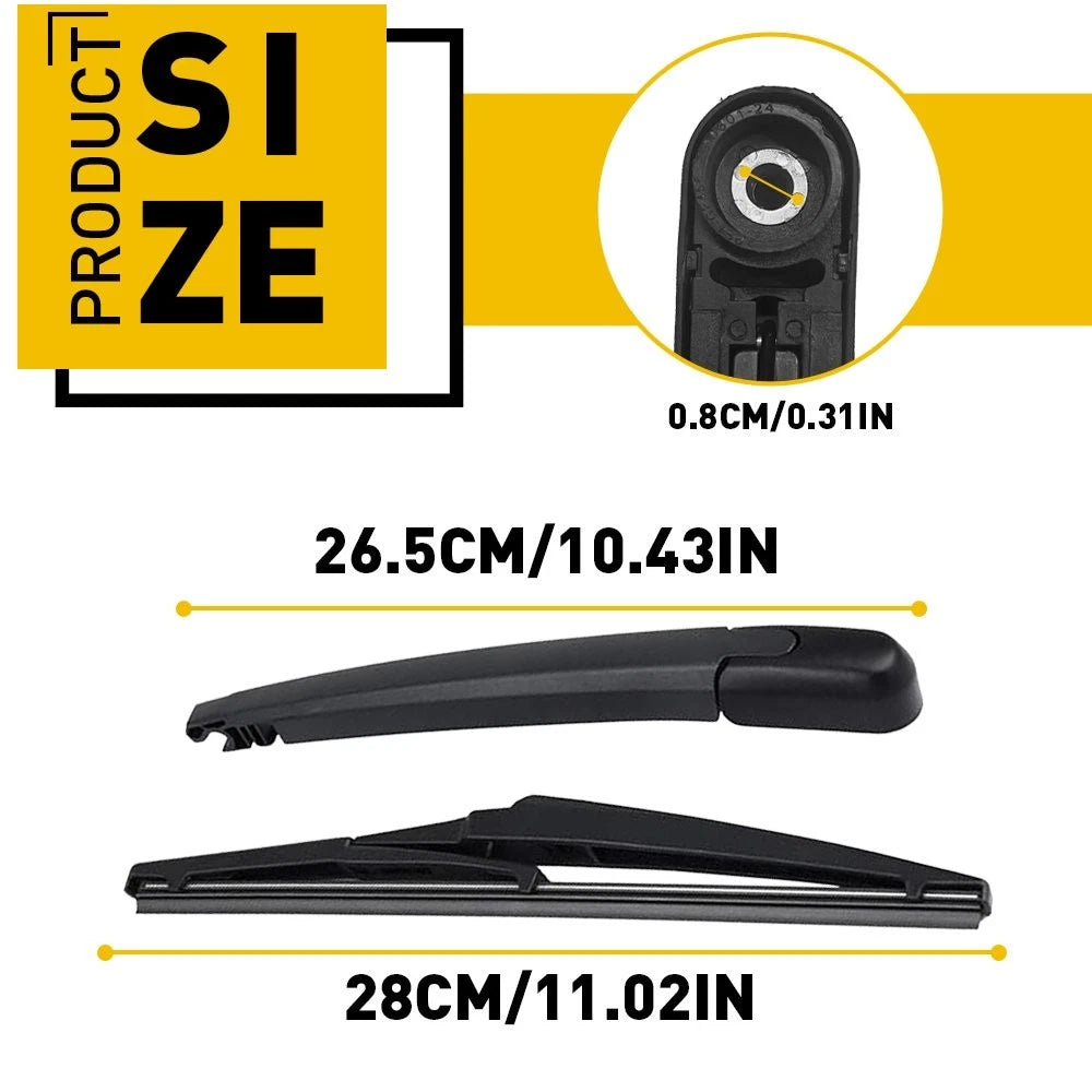 Back Windshield Wiper Arm Blade Set for Kia Sorento 2011-2015 988152F000 US 6B93BC-57