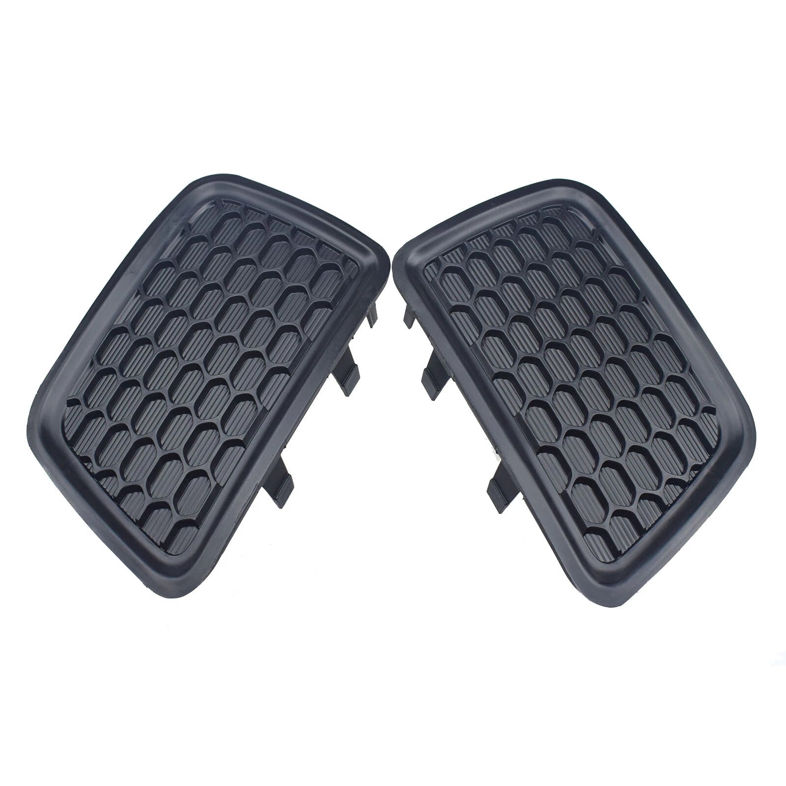 For 2014 2015 2016 Jeep Grand Cherokee Front Lower Grille Tow Insert Bezel Pair 6B93BC-57