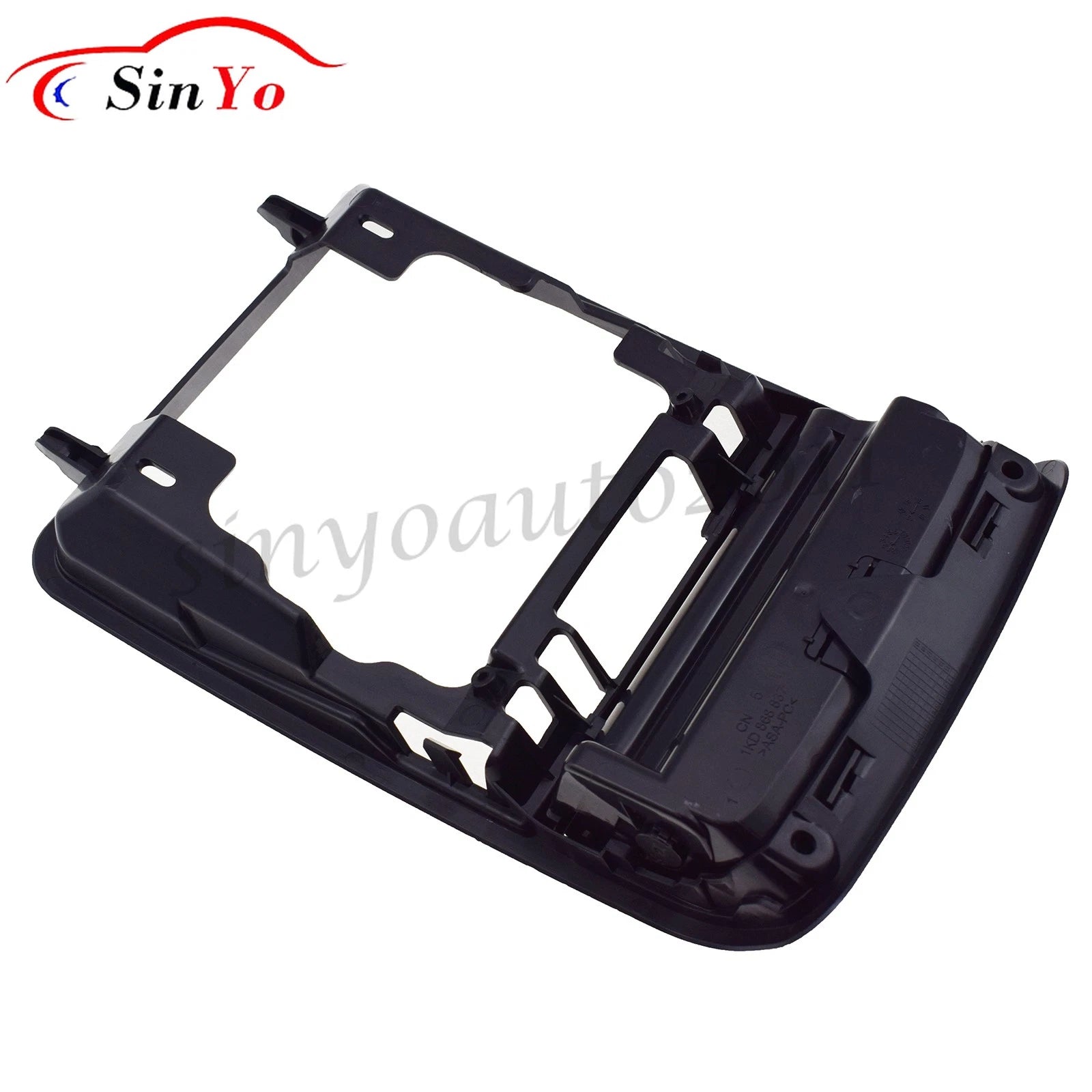 Black Overhead Glasses Box Frame For VW Passat Golf MK6 Tiguan Superb 1K0868837 6B93BC-57