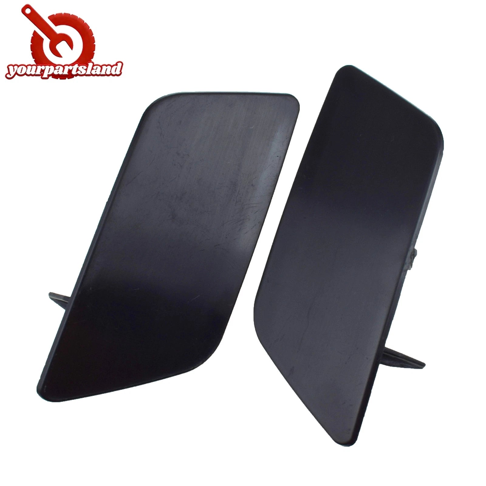 Front Bumper Headlight Washer Cover LH RH 2Pcs For Audi Q3 2016-2018 8U0955275E 6B93BC-57