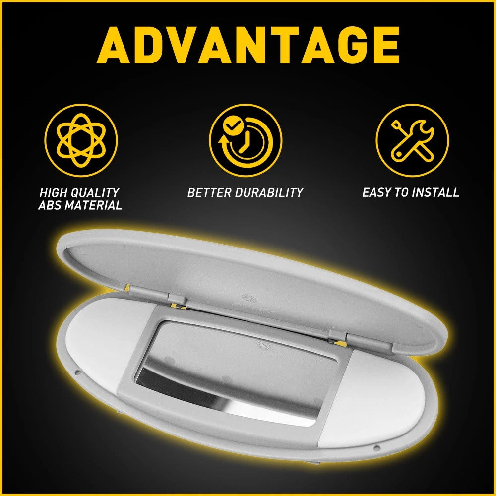 Replacement For BMW Mini Cooper R55-R61 2007-14 visor sun vanity mirror cover EA 6B93BC-57