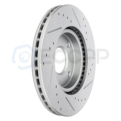 For Nissan 2009-2014 Cube 2007-2012 Sentra Versa Drill Front Brake Discs Rotors 6B93BC-57
