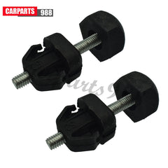 2x Hood Bumper Stop Adjuster DS73-16K808-AA For 2013-16 Ford Fusion Lincoln MKZ 6B93BC-57
