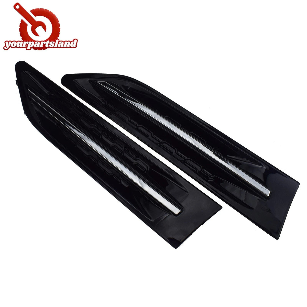 Front Left Right Insert Fender Garnish Grille Trim 2Pcs For Kia Optima 2011-2015 6B93BC-57