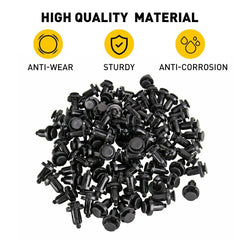 100 PCS Bumper Fender Hood Moulding Garnish Grille Retainer Clip For Honda,Acura 6B93BC-57