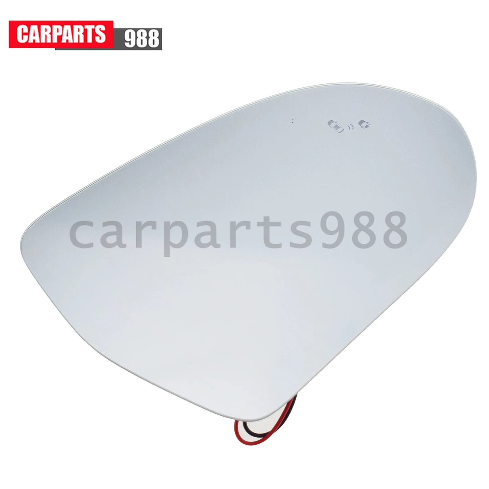 Right Rearview Heated Mirror Glass w/ Blind Spot for Kia Niro 2016-21 87621G5020 6B93BC-57