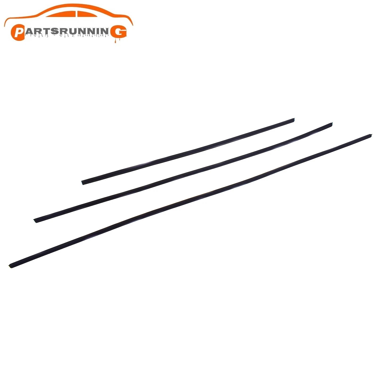 76622-THR-A01 Front&Rear Wiper Rubber Insert Set For 18-22 Honda Odyssey 3.5L V6 6B93BC-57
