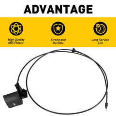 Hood Latch Release Cable w/ Handle for Jeep 2005-10 Grand Cherokee 2006-10 EOA 6B93BC-57