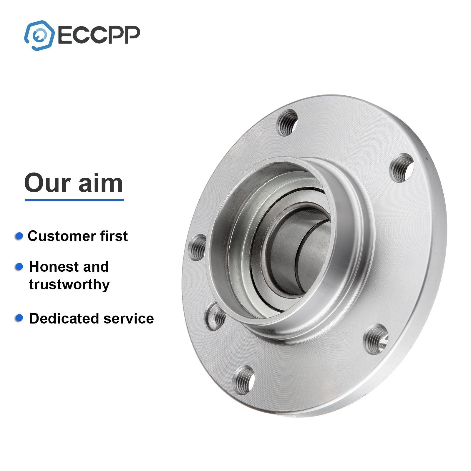 ECCPP 1 Pcs Wheel Hub Bearing Front For BMW 318i 320i 325i 328i 740i Z3 Z4 M3 ECCPP